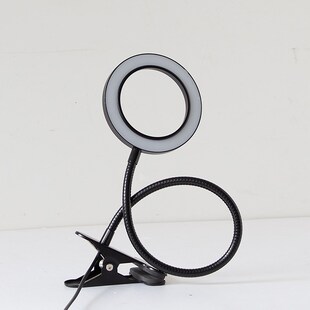 纹眉灯纹绣灯便携式超亮折叠灯美甲冷光嫁接睫毛加长增量环形夹子