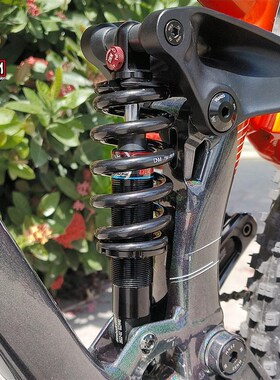 DNM油压避震器自行车软尾后胆DV-22AR滑板车带阻尼油簧后减震后胆