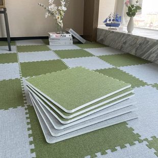 四季 轻奢卧室阳台榻榻米任意剪 棉麻地毯式 飘窗垫窗台垫子2024新款