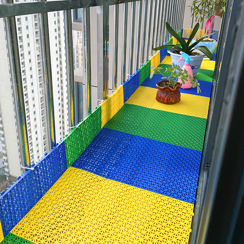 防盗网垫板防盗窗垫网阳台防漏网塑料H花架窗台防护栏防坠落置物
