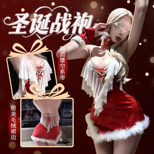 柠檬物语圣诞新年派对连衣裙