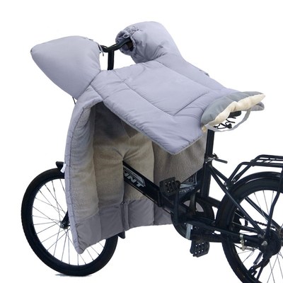 小型电瓶电动车挡风被加绒冬季代驾车折叠防风被自行车保暖防水雨