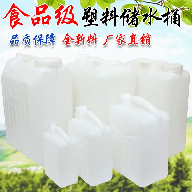 10L20升25kg水桶食品级酒桶实验室废液桶耐酸碱包装桶胶壶油桶30L
