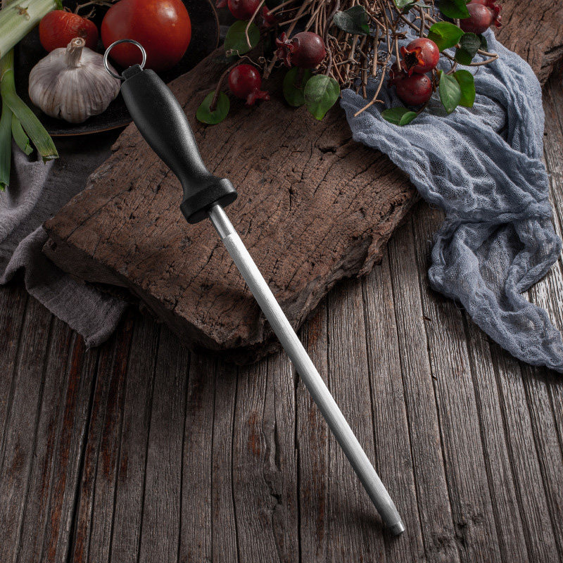 专业高级磨刀神器锉刀 家用菜刀磨刀石 不锈钢金刚砂夹角磨刀钢棒