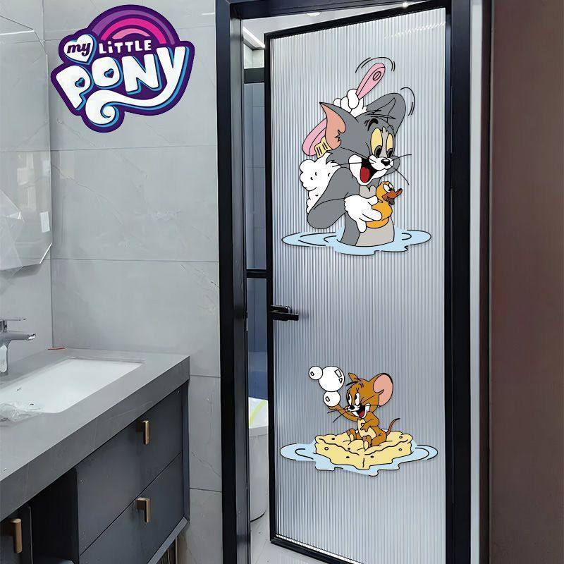 猫和老鼠创意卡通贴纸墙纸墙贴儿童防水房间卧室玻璃贴画装饰粘贴,节庆用品/礼品,喜字/剪纸/贴纸,淘宝优惠券,粉丝福利购,淘宝优惠卷