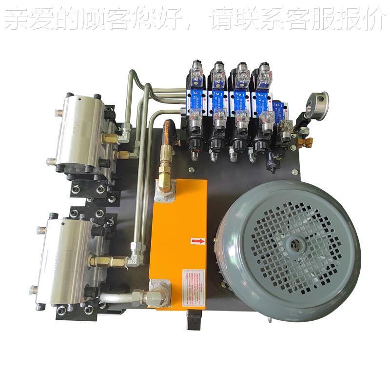 D-5F-3.F7KW-80L压液系统 油箱80L 电压24V双同步阀TRZ大型液压设