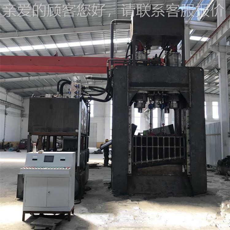 龙门式角铁管剪断切630机废铁废旧板镍切断机钢筋材团子截机