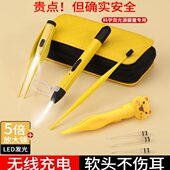 掏耳神器可视挖耳勺带灯儿童发光耳勺掏耳朵挖耳朵屎采耳专用套装
