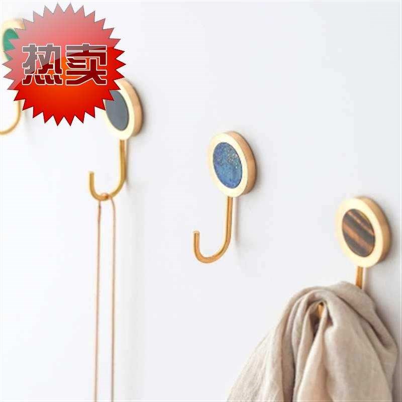 门后挂钩挂衣架双层免钉挂钩玄关衣柜11门后粘U胶免打孔挂衣钩