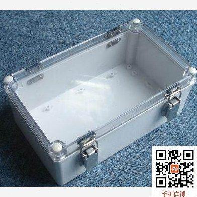 150*200*100防水接线盒透明带扣塑料分线盒 仪表过线盒 控制盒