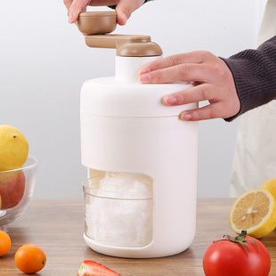 刨冰机家用小型破壁碎冰块搅碎挫沙冰绵绵冰制作工具手动雹冰神器
