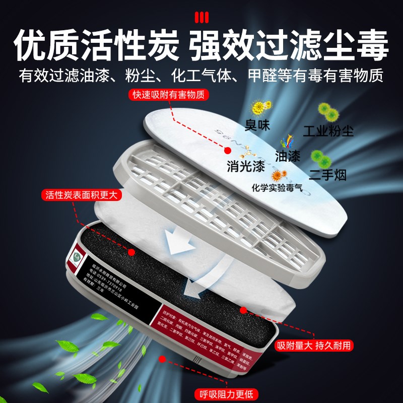 防腐面具防毒面罩放毒防酸硫化氢防腐蚀喷漆防烟防粉尘全脸