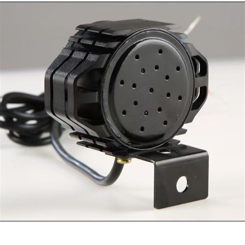 折叠48v代驾车电动灯电动车前大灯锂电车LED灯喇叭一体式超亮通用