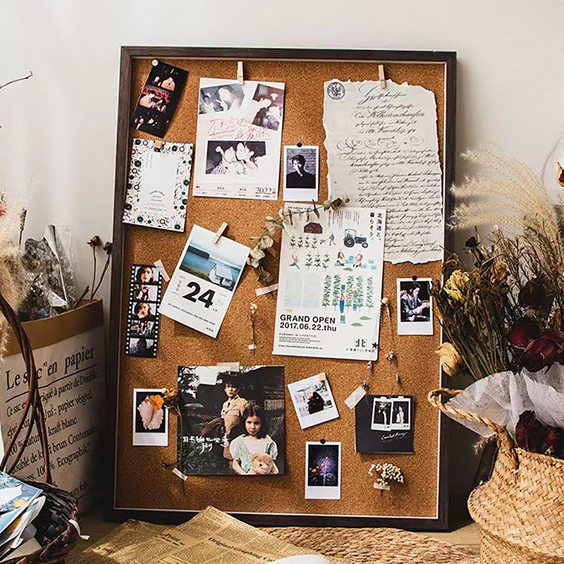 毛毡墙贴软木板照片墙背景板展示板公司班级教室文化墙面布置宣传