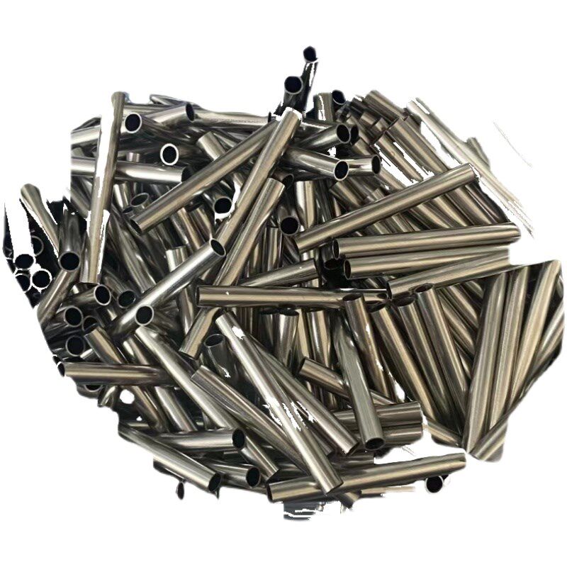 10号12号铁丝25mm钢丝30连接管2号花杆套管接头编篮子不锈钢管