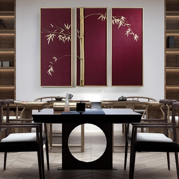 新中式创意客厅墙面墙上墙壁装饰挂件电视背景墙装饰墙饰壁挂装饰