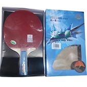 友谊729 超一星乒乓拍成品横拍直拍超1星体育用品