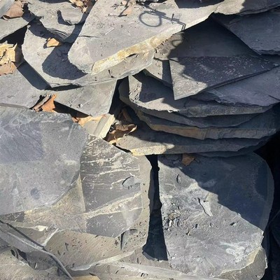 天然砂岩页岩不规则碎石片石板岩石块 学生观察矿物地理矿石教具