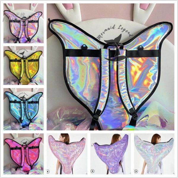 自由潜美人鱼国产硅胶脚蹼包mahina单蹼包袋亮片镭射加厚单双肩,户外/登山/野营/旅行用品,脚蹼,淘宝优惠券,粉丝福利购,淘宝优惠卷