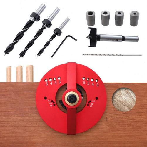 铰链开孔定位器门板合页 35mm木工铰链打孔多功能安装辅助工具