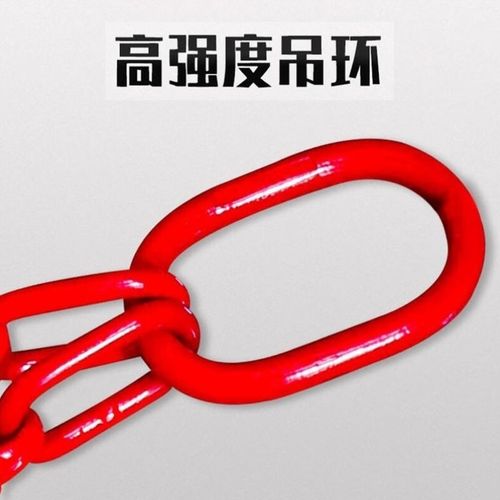 万尊炼条索具2吨3米4腿羊角钩锰钢炼条吊钩吊具