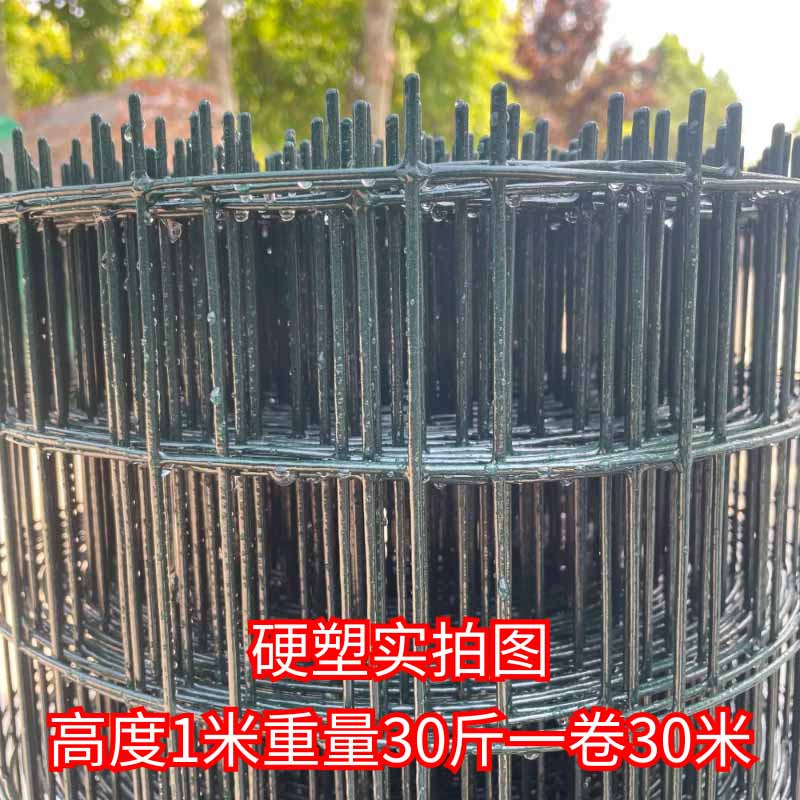 防锈网格铁网隔离栏养鸡r拦鸡养殖网钢丝防护防盗网铁丝网围栏护