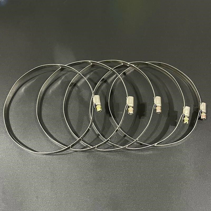 不锈钢卡箍管卡子水管桥架支架固定卡扣抱K箍形瓶含X氮量高草绿投