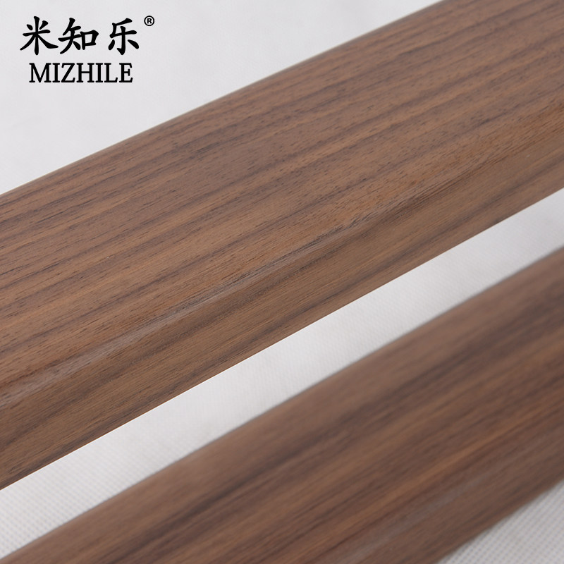 黑胡桃实木把手原木新中式玻璃门大F门拉手推拉门把手刻字个性定