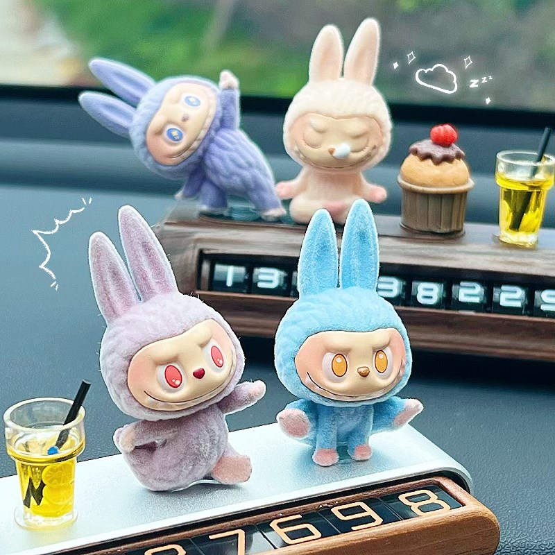 2025新款汽车临时停p车号码牌挪车电话牌拉布布车载摆件车内装饰