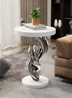 大型落地抽象艺术摆件灯轻奢高级客厅电J视柜旁家居装饰品乔迁礼