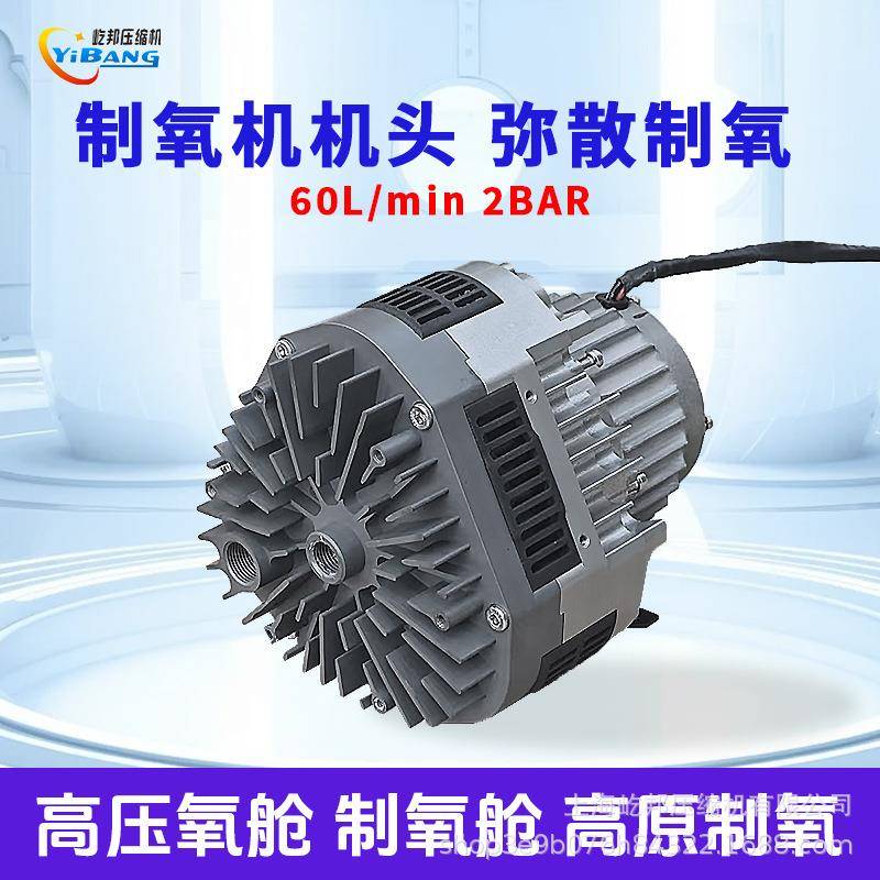 弥散制氧高压氧舱新能源车企汽车部件厂小型无油涡旋空压机定制