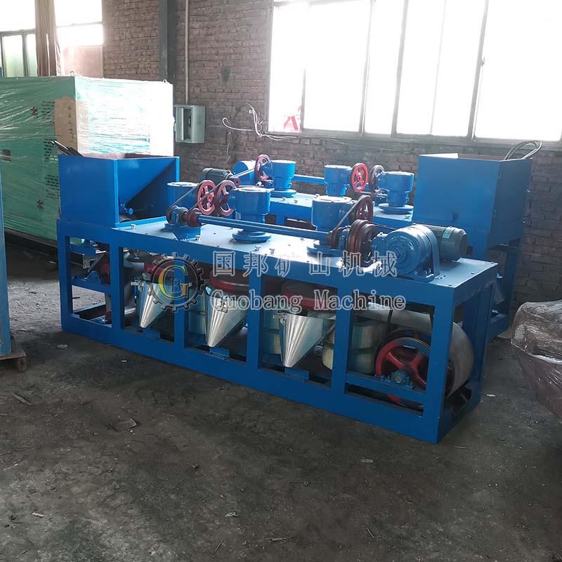 CP3-600加强型三盘带式磁选机2万高斯钨锡矿用分选机三盘电磁选