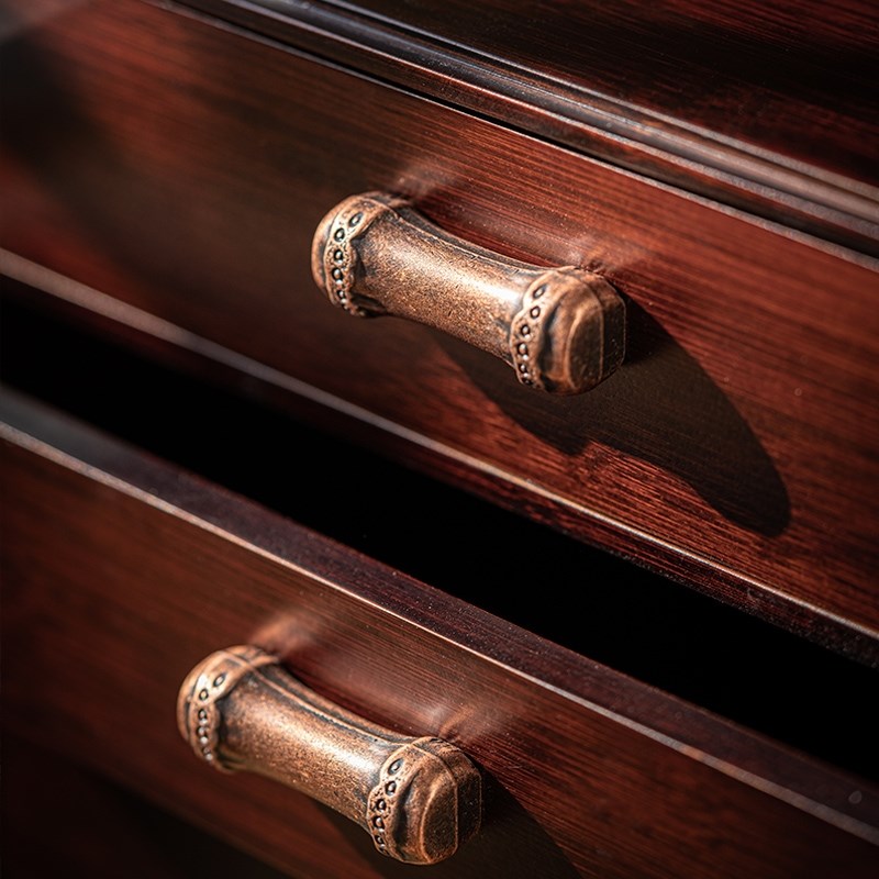 竹制普洱茶盒家用茶饼收纳盒抽屉式储茶盒子茶道分茶盘茶具零配件