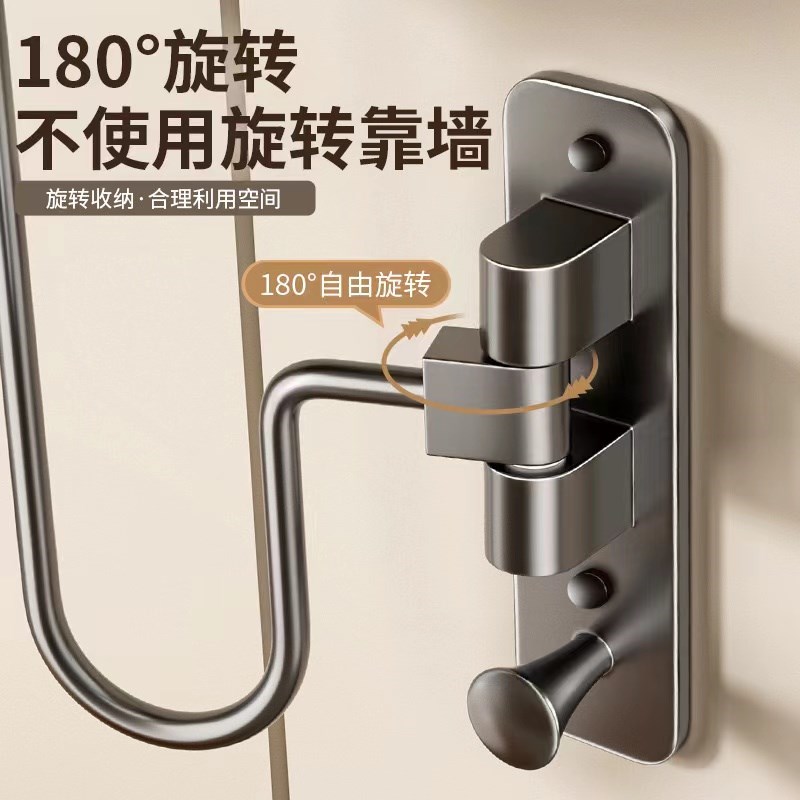 电动车头盔架子壁挂放头盔免打孔挂帽子收纳架摩托安全帽挂架挂钩