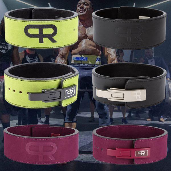 PR专业杠杆扣深蹲健身腰带轮子哥牛皮举重力量举硬拉护腰健美快扣,运动/瑜伽/健身/球迷用品,运动护腰,淘宝优惠券,粉丝福利购,淘宝优惠卷