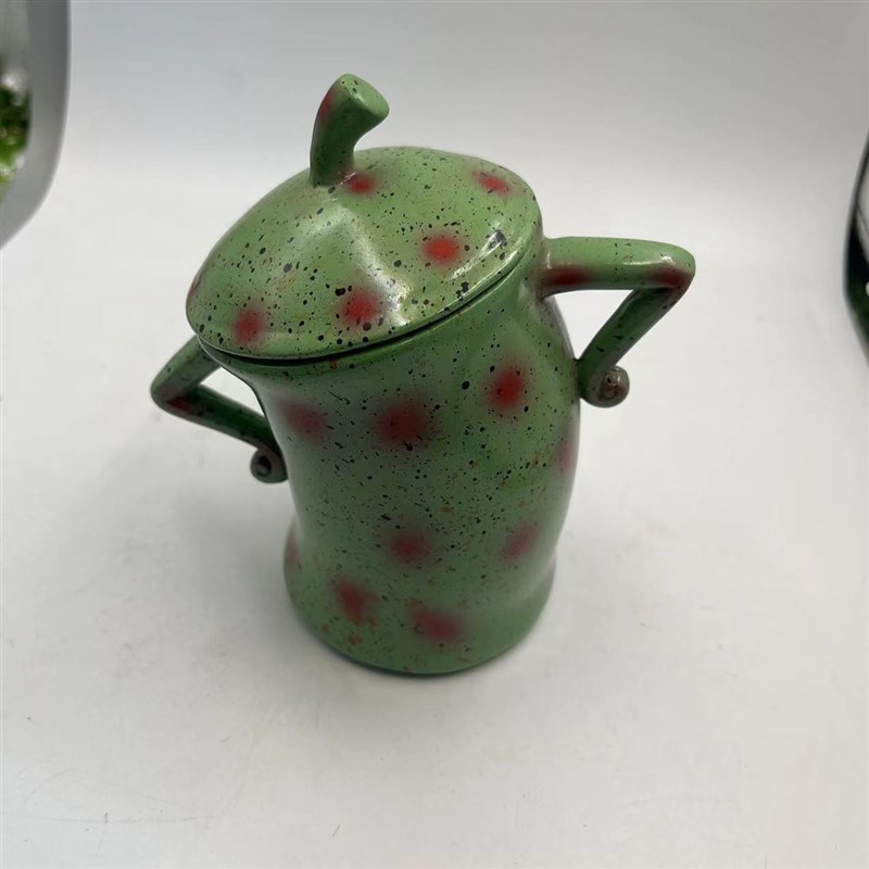 跨境爆品有态度的杯子创意v储物罐家居厨房阳台装饰树脂雕塑摆件
