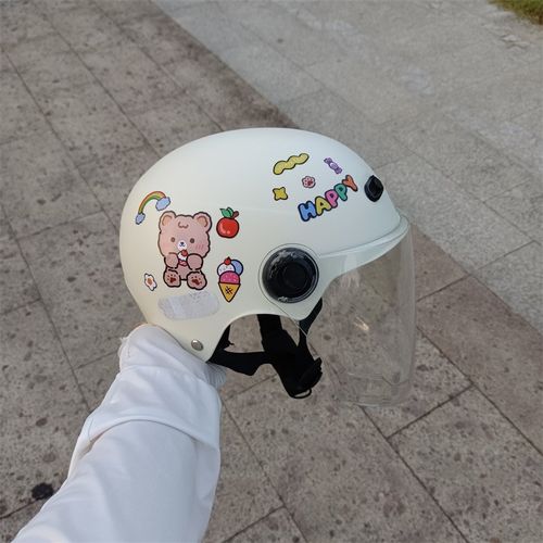 国标3C认证1-5岁儿童s头盔夏季可爱防晒可调节电动车头盔四季通用