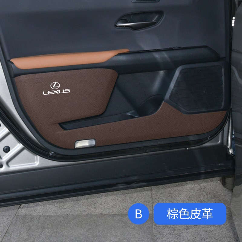 适用于雷克萨斯iUX车门防踢垫专用车门板装饰防护垫贴内饰改装配
