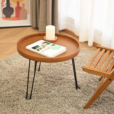 度庐圆梦户外便携式折叠桌客厅小茶几野餐露营零食桌小户型移动桌