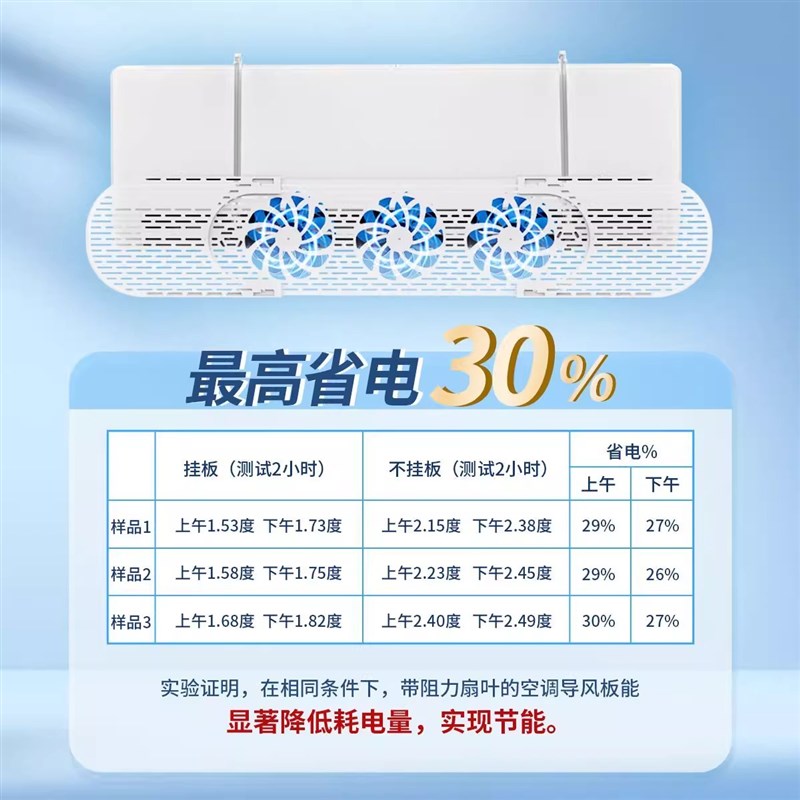 空调挡风板防直吹冷气出风口遮导风板家用坐月子家用Z壁挂式通用