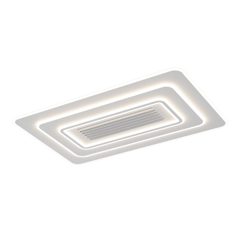 无叶风扇灯卧室客厅隐形吊扇灯x餐厅房间电扇灯吸顶灯套餐2024新