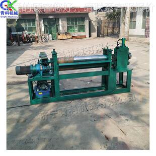 旧三合油桶切割机 油桶620拆解再利用压平 废一油回收桶厂处理机