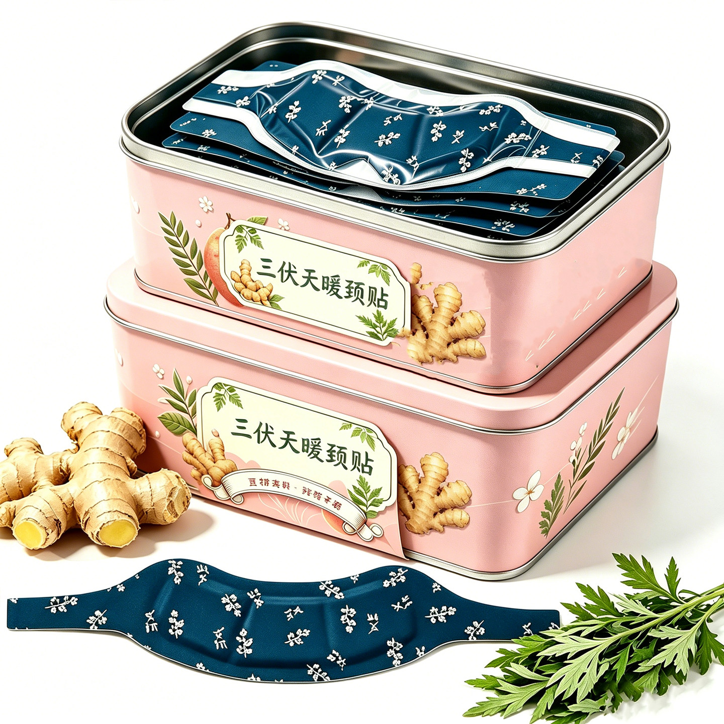 艾草蒸汽热敷自发热颈肩贴