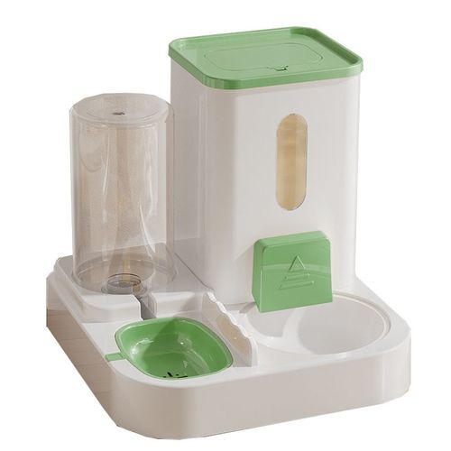 猫咪自动喂食器猫饮水机猫碗狗食盆自动投喂器猫粮喂X食机宠物用