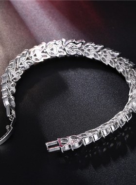 首饰跨境爆品手链设计r感小众不掉色女柳叶货源s6924