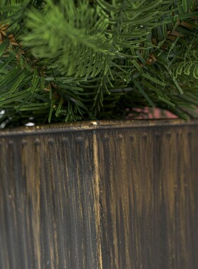 跨境亚马逊绿色环保per圣诞树仿真松树桌面摆件小号圣诞树源头厂