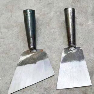 铲子草铲除草专用铲头锰钢小铲子老式农村家用木柄铲草铲子小洋铲