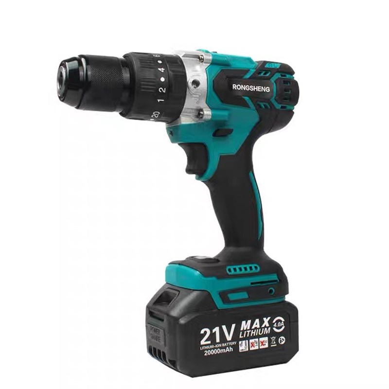 无刷锂电钻多功能冲击钻21V大功率充电J钻转工业级手钻电动螺丝批