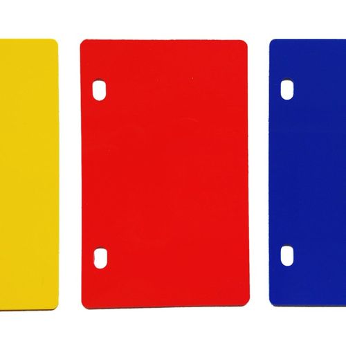 现货白色塑料标志牌PVC通信电缆挂牌光缆吊牌电力通信线缆标牌