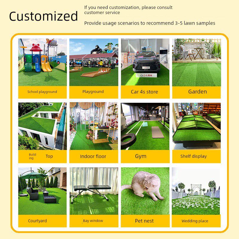 采购产品绿色模拟草坪地毯,人造草坪,室外塑胶假草坪,幼儿园庭院
